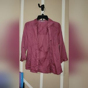 Pink Maurices Button Up